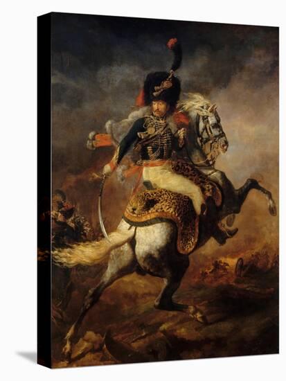 Officer of the Imperial Guard-Théodore Géricault-Premier Image Canvas