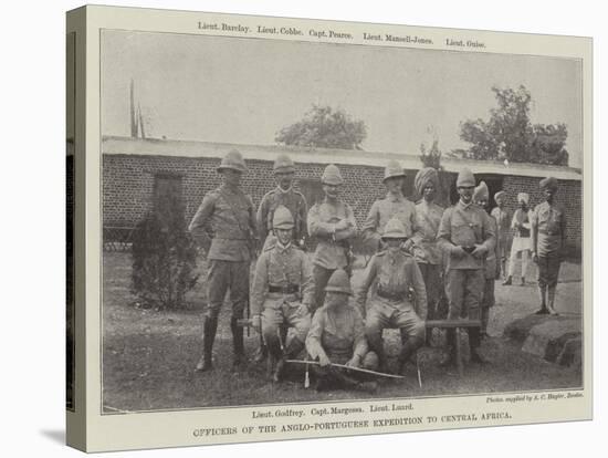 Officers of the Anglo-Portuguese Expedition to Central Africa-null-Premier Image Canvas