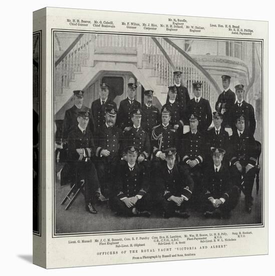 Officers of the Royal Yacht Victoria and Albert-null-Premier Image Canvas