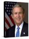 Official Photograph Portrait of US President George W. Bush. 2003-null-Stretched Canvas