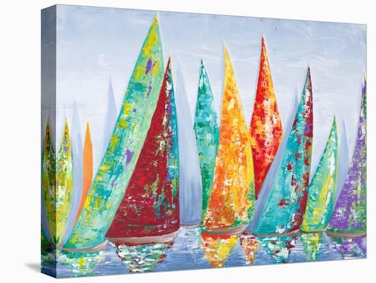 Offshore Sailboat Race-Gina Ritter-Stretched Canvas