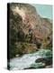 Ogden Canyon, Utah, View of the First Bridge-Lantern Press-Stretched Canvas