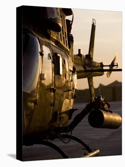 OH-58D Kiowa During Sunset-Stocktrek Images-Premier Image Canvas