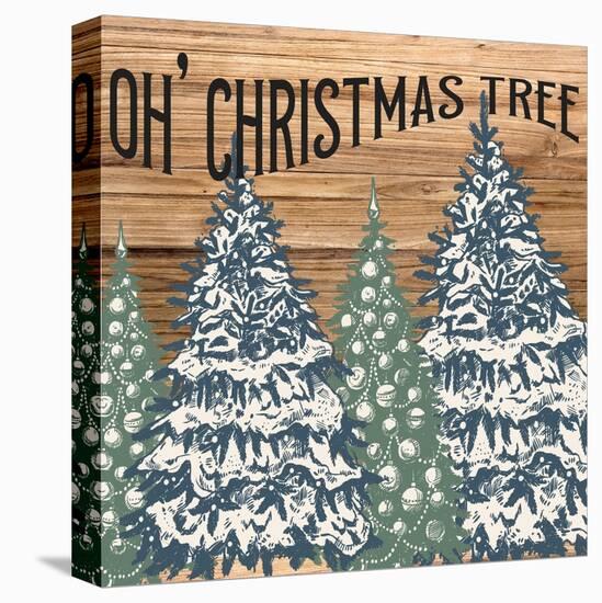 Oh Christmas Tree-Kim Allen-Stretched Canvas