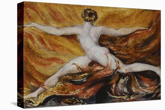 Oh! Flames of Furious Desires: Plate 3 of Urizen, 1796-William Blake-Premier Image Canvas