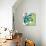 Oh So Pretty - Green-Jan Weiss-Stretched Canvas displayed on a wall