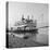 Ohio River Boat Moored at Dock on the Ohio River-Walker Evans-Premier Image Canvas