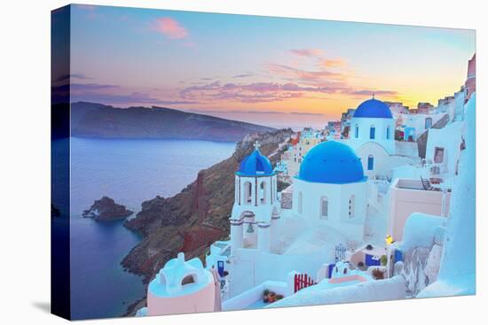 Oia, Traditional Greek Village-neirfy-Premier Image Canvas