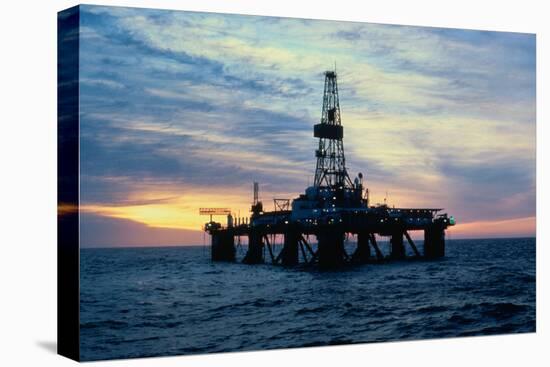 Oil Drilling Rig-null-Premier Image Canvas