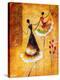 Oil Painting - Spanish Dance-CYC-Stretched Canvas