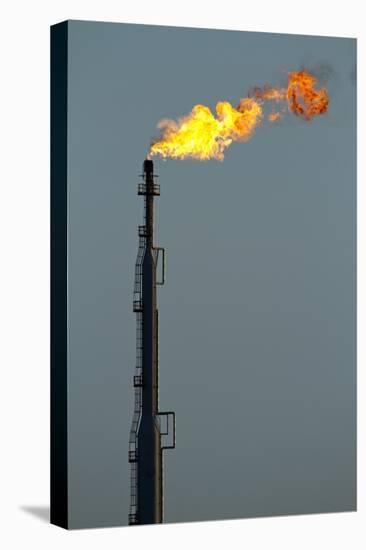 Oil Refinery Gas Flare at Aruba-Paul Souders-Premier Image Canvas