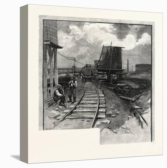 Oil Tanks, Canada, Nineteenth Century-null-Premier Image Canvas