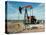 Oil Well Pump, Near Odessa, Texas, USA-Walter Rawlings-Premier Image Canvas