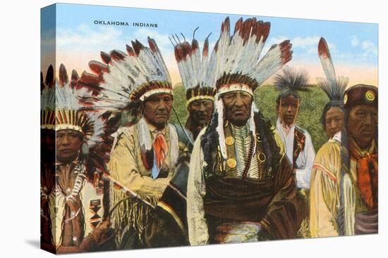 Oklahoma Indians-null-Stretched Canvas