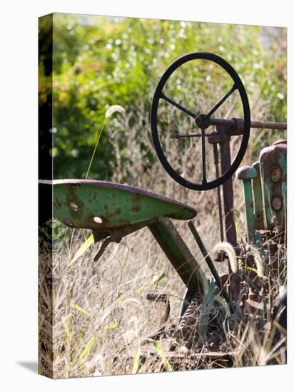 Old Abandoned Farm Tractor, Defiance, Missouri, USA-Walter Bibikow-Premier Image Canvas