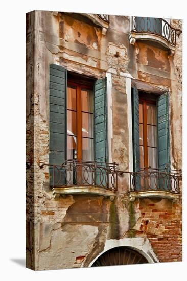 Old and Colorful Doorways and Windows in Venice, Italy-Darrell Gulin-Premier Image Canvas