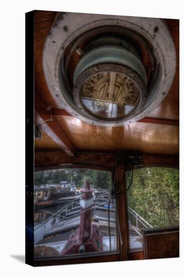 Old Barge with Compass-Nathan Wright-Premier Image Canvas
