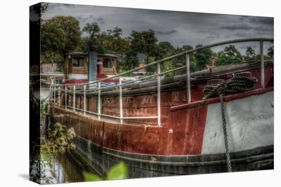 Old Barge-Nathan Wright-Premier Image Canvas