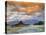 Old Barn and Teton Mountain Range, Jackson Hole, Wyoming, USA-Michele Falzone-Premier Image Canvas