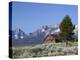 Old Barn, Sawtooth National Recreation Area, Idaho, USA-Jamie & Judy Wild-Premier Image Canvas