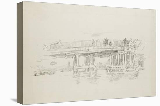 Old Battersea Bridge, 1879, Published 1887-James Abbott McNeill Whistler-Premier Image Canvas