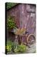 Old Bicycle with Flower Basket Next to Old Outhouse Garden Shed-Richard and Susan Day-Premier Image Canvas