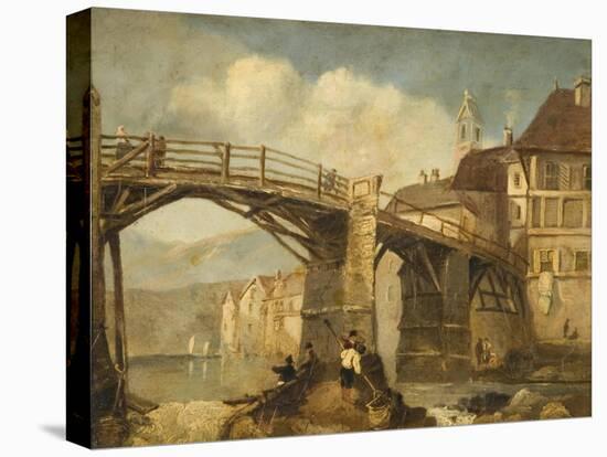 Old Bridge-George Balmer-Premier Image Canvas