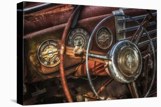 Old Buick Eight Dashboard-Stephen Arens-Premier Image Canvas