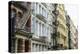 Old buildings and fire escapes in the Cast Iron District of SoHo, Manhattan, New York City, United -Fraser Hall-Premier Image Canvas