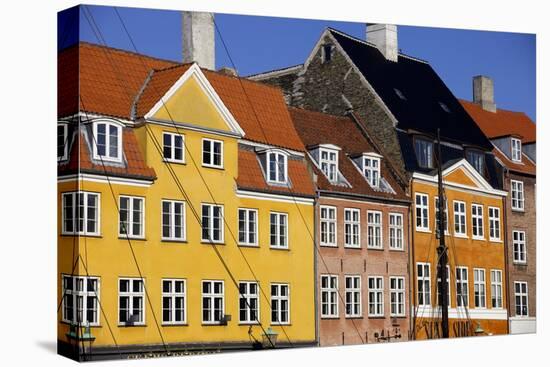 Old Buildings in Famous Nyhavn Harbour Area of Copenhagen, Denmark, Scandinavia, Europe-Simon Montgomery-Premier Image Canvas