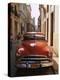 Old Car, Havana, Cuba, West Indies, Central America-Colin Brynn-Premier Image Canvas