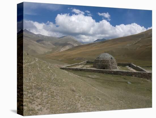 Old Caravanserai Tash Rabat Along the Old Silk Road, Torugart Pass, Kyrgyzstan, Central Asia-Michael Runkel-Premier Image Canvas