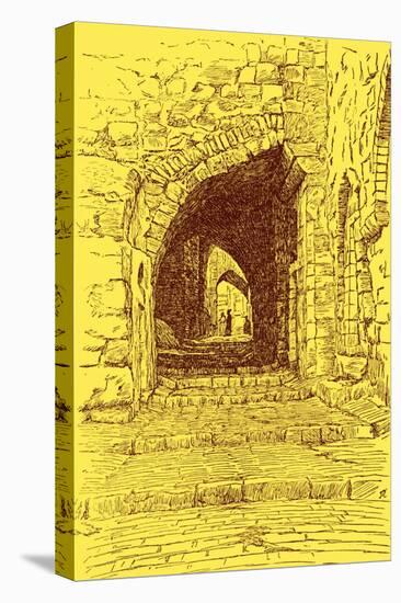 Old City of Jerusalem street - Bible-James Jacques Joseph Tissot-Premier Image Canvas