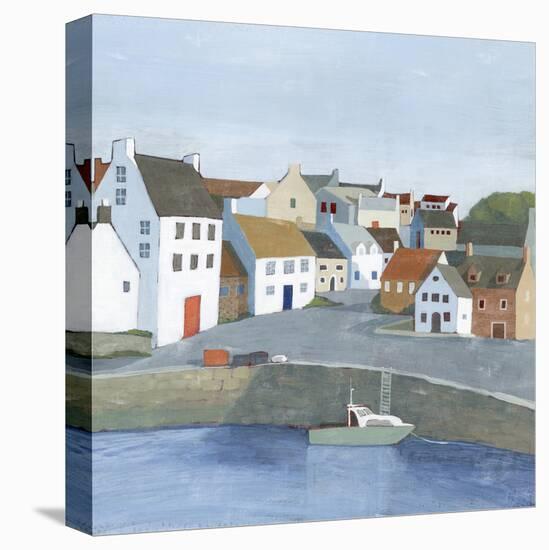 Old Coast Town II-Grace Popp-Stretched Canvas