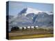 Old Colliery Locomotive, Ny Alesund, Spitsbergen, Norway, Scandinavia-David Lomax-Premier Image Canvas