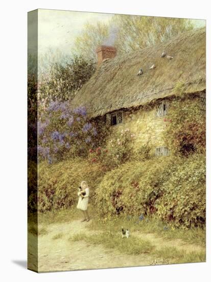 Old Cottage at Freshwater, Isle of Wight-Helen Allingham-Premier Image Canvas