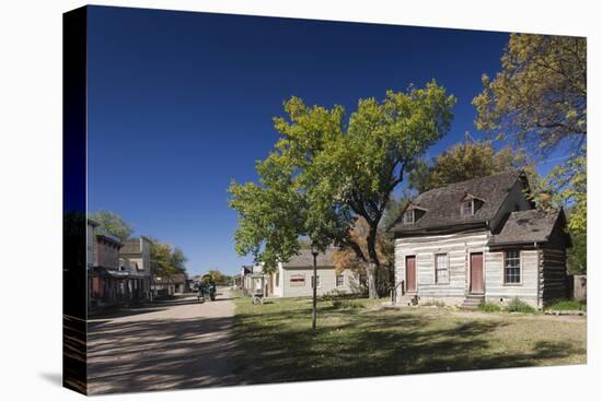 Old Cowtown Museum, Village from 1865-1880, Wichita, Kansas, USA-Walter Bibikow-Premier Image Canvas
