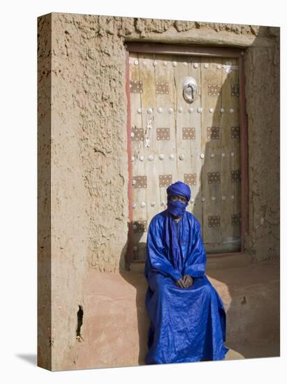 Old Entrance Door to the 14th Century Djingareiber Mosque the Great Mosque - at Timbuktu-Nigel Pavitt-Premier Image Canvas