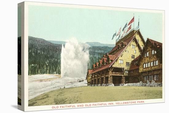 Old Faithful Inn, Yellowstone Park, Montana-null-Stretched Canvas