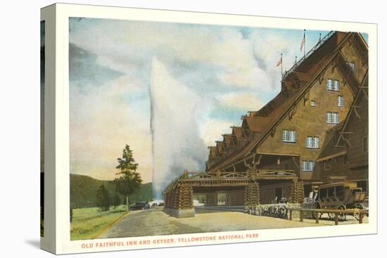 Old Faithful Inn, Yellowstone Park, Montana-null-Stretched Canvas