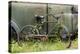 Old fashion bicycle leaning on old truck, Old Car City USA, White, Georgia-Adam Jones-Premier Image Canvas