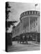 Old-Fashioned Surrey Type Carriages on Mackinac Island Outside Grand Hotel-Myron Davis-Premier Image Canvas