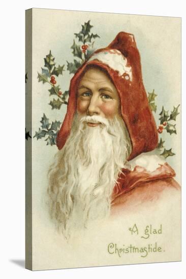 Old Father Yule-The Vintage Collection-Stretched Canvas