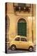 Old Fiat 500 parked in street, Noto, Sicily, Italy, Europe-John Miller-Premier Image Canvas