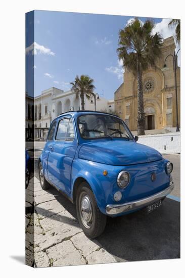 Old Fiat in Santa Cesarea Terme, Puglia, Italy, Europe-Martin-Premier Image Canvas