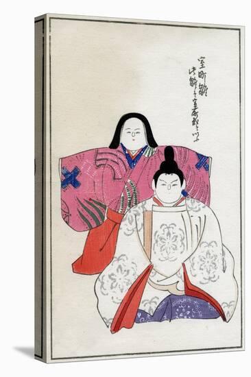 Old Forms of Emperor and Empress Dolls-null-Premier Image Canvas