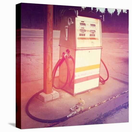 Old Gas Pump-melking-Premier Image Canvas