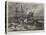 Old Greek War Ships at the Battle of Salamis-William Lionel Wyllie-Premier Image Canvas