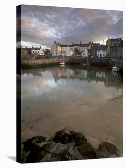 Old Harbour Dating from the 17th Century, of Portsoy at Sunset, Near Banff, Aberdeenshire, Scotland-Patrick Dieudonne-Premier Image Canvas