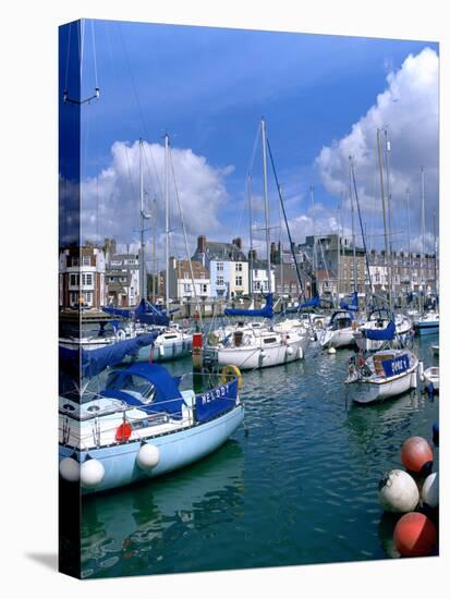 Old Harbour, Weymouth, Dorset-Peter Thompson-Premier Image Canvas